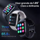 Smartwatch Haylou Watch 2 Pro Tela 1.85” HD | Bluetooth 5.3 | IP68 | 100 Modos de Esporte | Monitoramento Cardíaco, Sono, SpO₂, Estresse e Ciclo