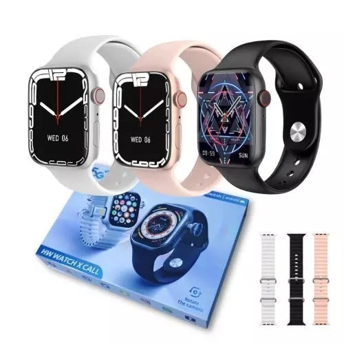 Smartwatch HOWEAR HW Watch X Call 5G com Câmera 12MP, Chip 4G/5G, 4GB RAM 64GB, Tela AMOLED 46mm + Pulseira Extra