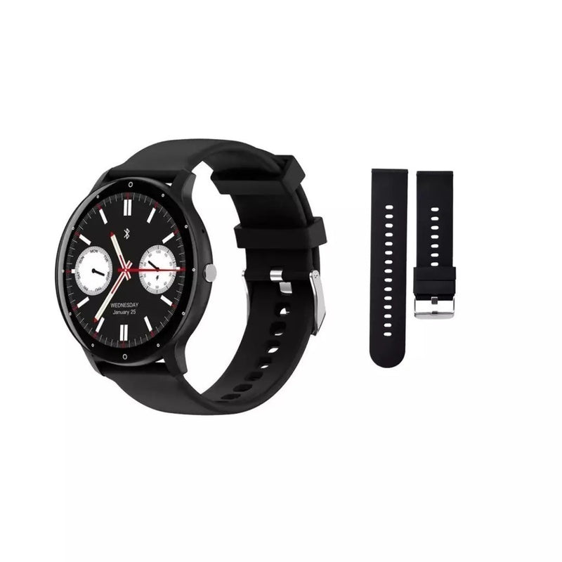 Smartwatch Peje ZW02 Pro AMOLED 1,39” à Prova D’Água + Pulseira Extra – Monitor Cardíaco, Chamada de Voz, Multifunções