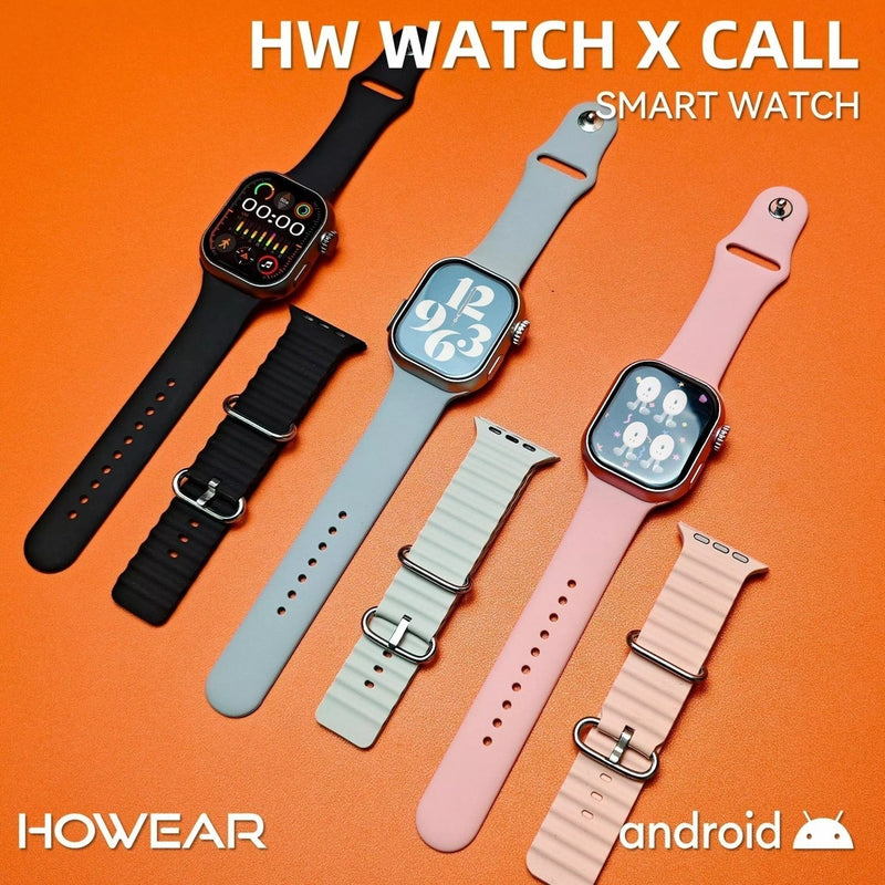 Smartwatch HOWEAR HW Watch X Call 5G com Câmera 12MP, Chip 4G/5G, 4GB RAM 64GB, Tela AMOLED 46mm + Pulseira Extra
