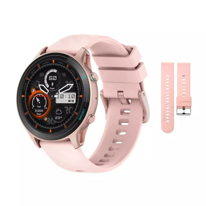 Smartwatch PEJE ZW12 Bluetooth 5.2 Tela 1.52” 360x360, IP68, Chamadas, 123 Modos Esporte, Saúde e GPS via App – Compatível Android e iOS