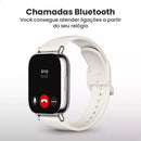 Smartwatch Xiaomi Redmi Watch 5 Lite AMOLED 1.96", GPS GNSS, 5ATM, Bluetooth, 150 Modos, 18 Dias de Bateria, Chamadas, Preto/Dourado – Versão Global