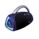 Caixa de Som Bluetooth Eletromex – 1000W PMPO, À Prova D'água IPX6, LED RGB, TWS, Bateria Recarregável – Ideal para Festas e Ambientes