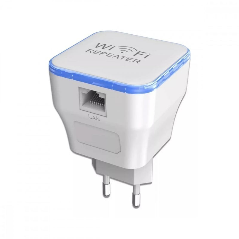 Repetidor de Sinal WiFi Kapbom 300Mbps - Amplificador de Alcance, WPS, 2.4GHz, Compatível com Todos Roteadores, Fácil Instalação