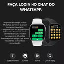 Smartwatch Microwear S11 Pro Série 11 AMOLED 2,02” – 2GB, WhatsApp no Pulso, IA Integrada e Monitor de Saúde Completo