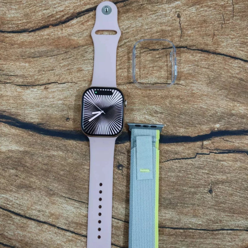 Smartwatch Microwear W11 Pro Série 11 | AMOLED 2.08” | 1GB | GPS Preciso | WhatsApp Integrado | IA Avançada | À Prova d’Água IP68