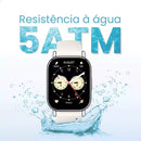 Smartwatch Xiaomi Redmi Watch 5 Lite AMOLED 1.96", GPS GNSS, 5ATM, Bluetooth, 150 Modos, 18 Dias de Bateria, Chamadas, Preto/Dourado – Versão Global