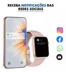 Smartwatch Microwear W10 Mini Pro 42mm 2ª Geração com Tela AMOLED, ChatGPT, NFC, Chamadas, 2GB Memória Interna e Pulseira Silicone – Compatível Androi