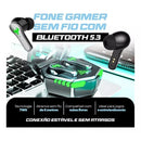 Fone de Ouvido Bluetooth Kapbom KA-790C – Case com Tela LED, Bateria Longa Duração, Bluetooth 5.4, Toque Sensível, Som Imersivo – Homologado Anatel