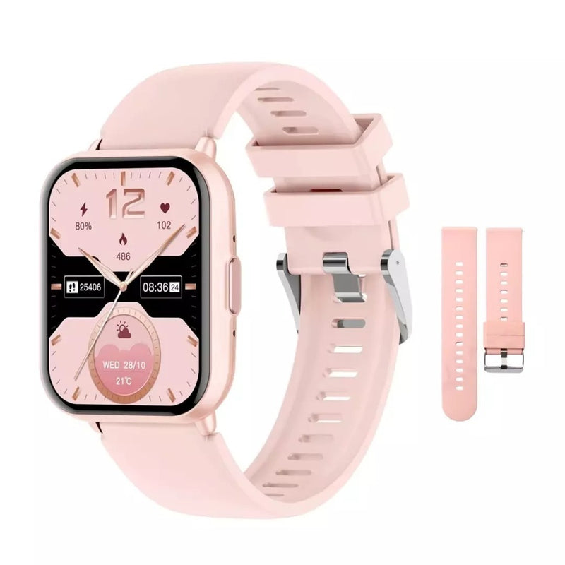 Smartwatch PEJE ZW1S Tela 1.83" HD Bluetooth Chamadas + Pulseira Extra, À Prova D’Água, 100 Modos Esportivos, Som 3D e Autonomia 12 dias