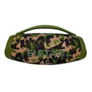 Caixa de Som Bluetooth Eletromex EL-1124 – 1000W PMPO, À Prova D'água IPX6, LED RGB, TWS, Rádio FM, Bateria Recarregável – Preto/Camuflado