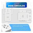 Repetidor de Sinal Wi-Fi Kapbom KA-X338 2.4GHz 300Mbps com 4 Antenas, Homologado Anatel - Aumenta o Alcance da Internet em Casas e Escritórios