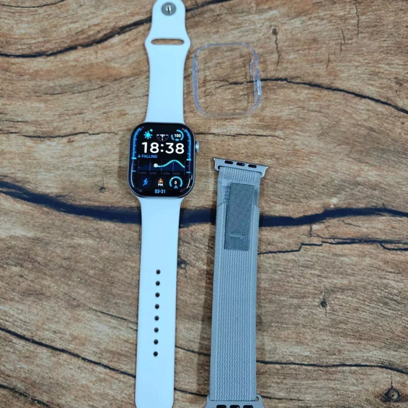 Smartwatch Microwear W11 Pro Série 11 | AMOLED 2.08” | 1GB | GPS Preciso | WhatsApp Integrado | IA Avançada | À Prova d’Água IP68