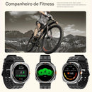 Smartwatch Microwear MA27 Ultra AMOLED – Chat GPT, GPS, NFC, 1GB Memória, 530mAh, Monitor de Saúde, Notificações, Compatível Android/iOS