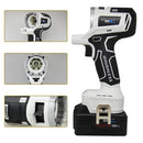 PowerMax Pro Kit 10 em 1  - Parafusadeira Furadeira Lixadeira Serra Martelete Elétrico Espatulas