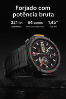 Relógio Smartwatch Militar Microwear MA31 Série 10 – Resistente à Água, ChatGPT, GPS e Monitor de Saúde!