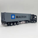 Mercedes-Benz Caminhão Container com Caixa Retrátil,Funcional escala 1/32