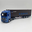 Mercedes-Benz Caminhão Container com Caixa Retrátil,Funcional escala 1/32