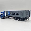 Mercedes-Benz Caminhão Container com Caixa Retrátil,Funcional escala 1/32