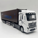 Mercedes-Benz Caminhão Container com Caixa Retrátil,Funcional escala 1/32