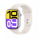 Smartwatch GS10 Mini com Chat GPT, Ativação por Gestos, Monitor Cardíaco, SpO₂, Notificações e Pulseira Extra – Bluetooth iOS e Android